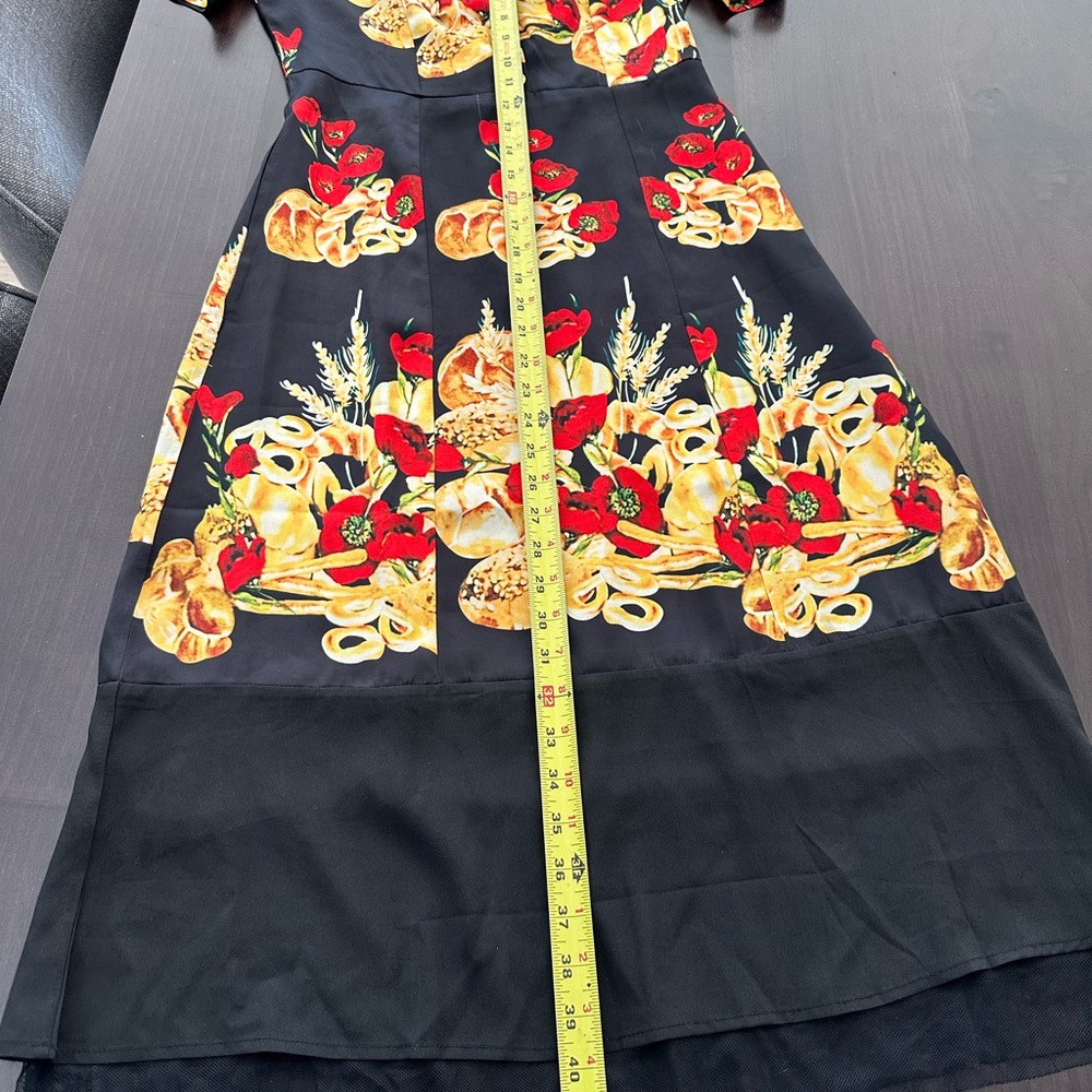 Vintage dress Romantic Midi Floral Dress - Picture 4 of 6